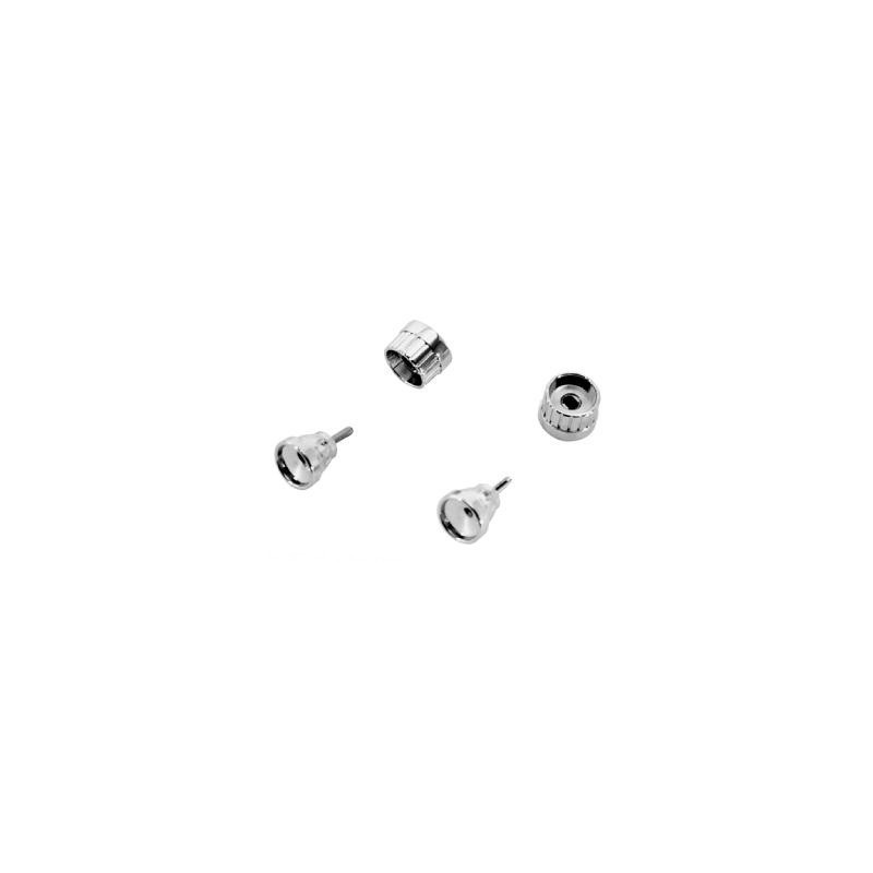 FORD MUSTANG 1964-1966 KIT DE BOUTONS DE RADIO UNIQUEMENT POUR L ORIGINE radio knob and dial set SCOTT DRAKE C4AZ-18817-30-A