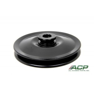 FORD MUSTANG 1965-1970 V8 POULIE DE POMPE DE DIRECTION ASSISTEE NOIR power steering pump pulley black (5 7/32 inch od