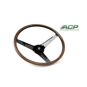 FORD MUSTANG 1969 VOLANT DELUXE Deluxe Rim Blow Steering Wheel ACP FM-ES008M C9AZ-3600-BK