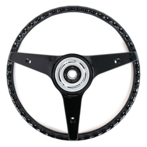 FORD MUSTANG 1969 VOLANT DELUXE Deluxe Rim Blow Steering Wheel ACP FM-ES008M C9AZ-3600-BK