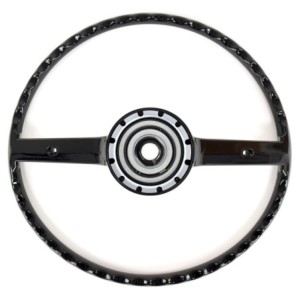 FORD MUSTANG 1970-1973 VOLANT NOIR DEUX BRANCHES steering wheel only