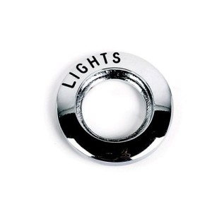 FORD MUSTANG 1964-1966 ENTOURAGE INTERRUPTEUR COMMUTATEUR DE FEUX PHARES headlight switch bezel ACP FM-BH035 C4DZ-10852-B