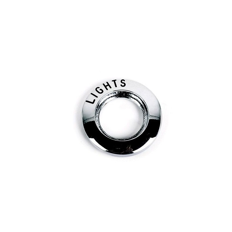 FORD MUSTANG 1964-1966 ENTOURAGE INTERRUPTEUR COMMUTATEUR DE FEUX PHARES headlight switch bezel ACP FM-BH035 C4DZ-10852-B