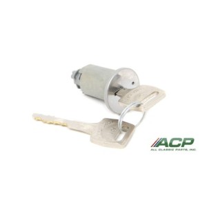 FORD MUSTANG 1967-1969 PACK CYLINDRE CONTACT DE DEMARRAGE AVEC DEUX CLES ignition lock cylinder with 2 keys ACP FM-EI004A C9AZ-1