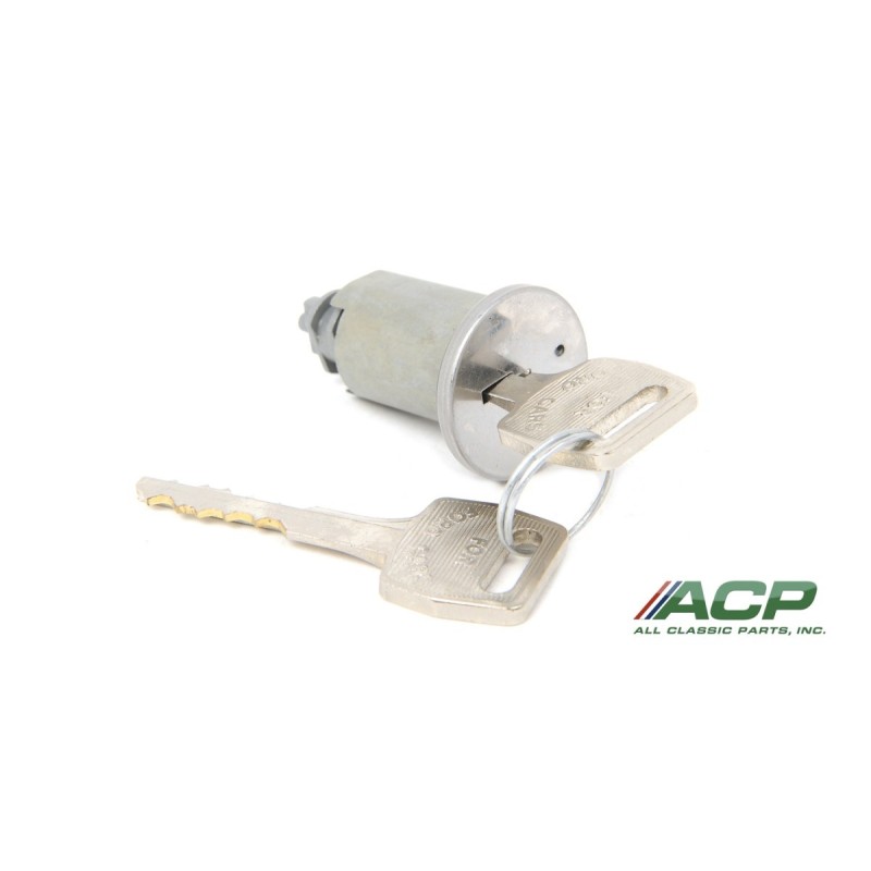 FORD MUSTANG 1967-1969 PACK CYLINDRE CONTACT DE DEMARRAGE AVEC DEUX CLES ignition lock cylinder with 2 keys ACP FM-EI004A C9AZ-1