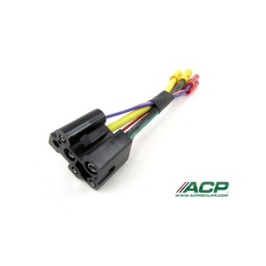 FORD MUSTANG 1968-1969 CONNECTEUR COSSE DE COMMUTATEUR D ALLUMAGE ignition switch pigtail without resistor wire ACP FM-EI008A C8