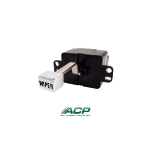 FORD MUSTANG 1968 INTERRUPTEUR VARIATEUR DE VITESSES DE BALAIS D ESSUIE GLACE 2 VITESES wiper switch with knob ACP FM-EW008F C8Z