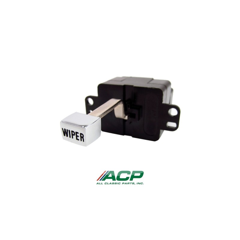FORD MUSTANG 1968 INTERRUPTEUR VARIATEUR DE VITESSES DE BALAIS D ESSUIE GLACE 2 VITESES wiper switch with knob ACP FM-EW008F C8Z