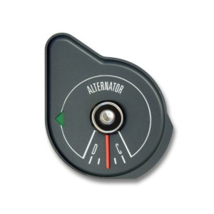 FORD MUSTANG 1970 JAUGE D ALTERNATEUR GRIS Alternator gauge gray SCOTT DRAKE D0ZF-10671-A