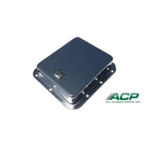 FORD MUSTANG 1965-1973 CARTER DE BOITE AUTOMATIQUE C4 transmission pan (oem type with 1 inch deeper) with drain plug c4 chrome A