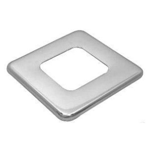 FORD MUSTANG 1965-1968 SUPPORT DE SOUFFLET DE LEVIER DE VITESSES CHROME shift boot retainer chrome ACP FM-BS017 C5ZZ-7262-C