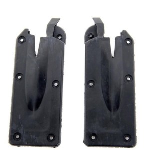 FORD MUSTANG 1967-1968 COUPE ET CABRIOLET JOINTS DE CHASSI A FENETRES ARRIERE quarter window to body post seal pair ACP FM-BW015