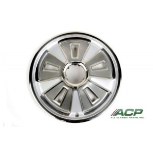 FORD MUSTANG 1966 ENJOLIVEUR 14 POUCES STANDARD SANS EMBLEME CENTRAL wheel cover 14 inch without logo center ACP FM-BH016 C6ZZ-1
