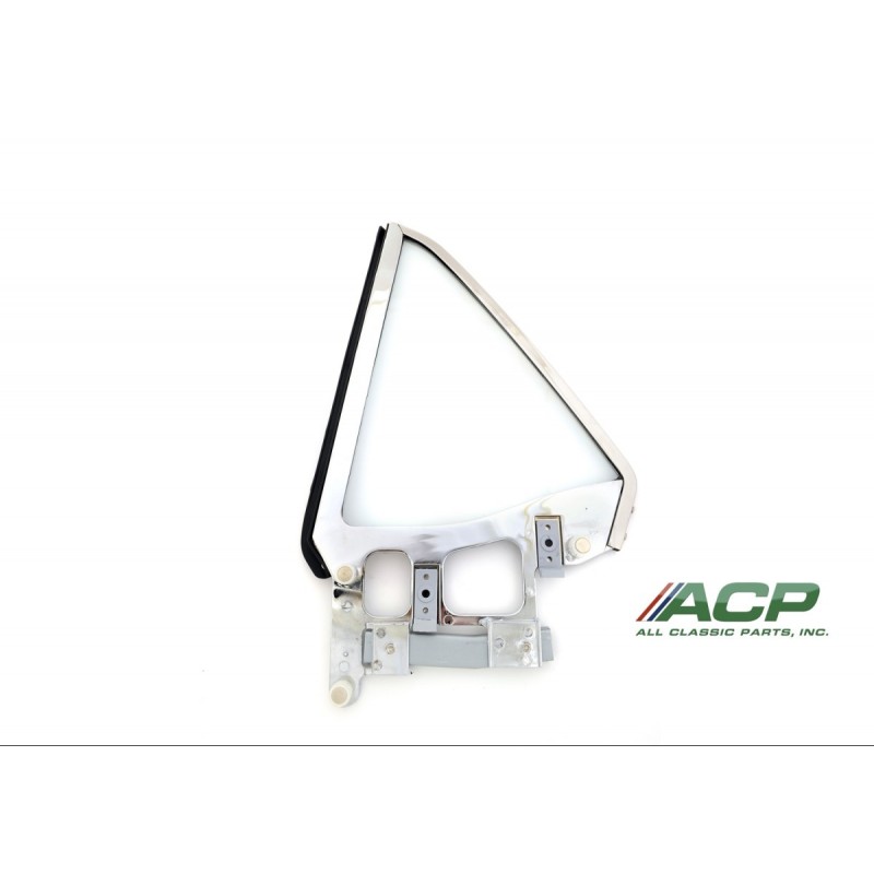 FORD MUSTANG 1965-1966 COUPE QUART DE VITRE COMPLET CLAIR ARRIERE GAUCHE quarter window complete assembly coupe with clear glass