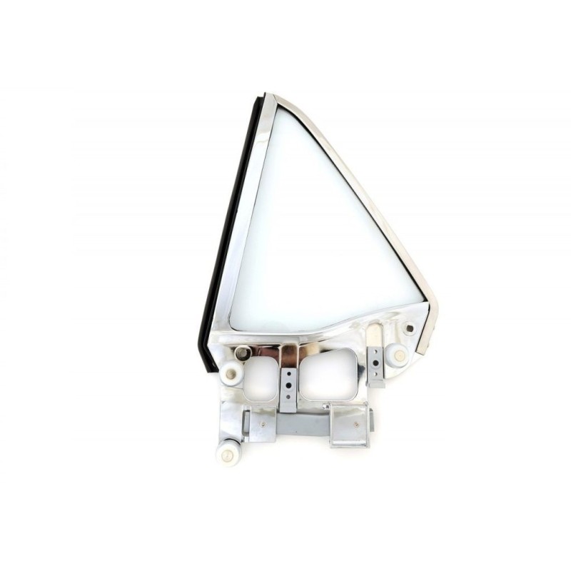 FORD MUSTANG 1967-1968 COUPE QUART DE VITRE COMPLET CLAIRE COTE GAUCHE CONDUCTEUR ARRIERE quarter window complete assembly coupe