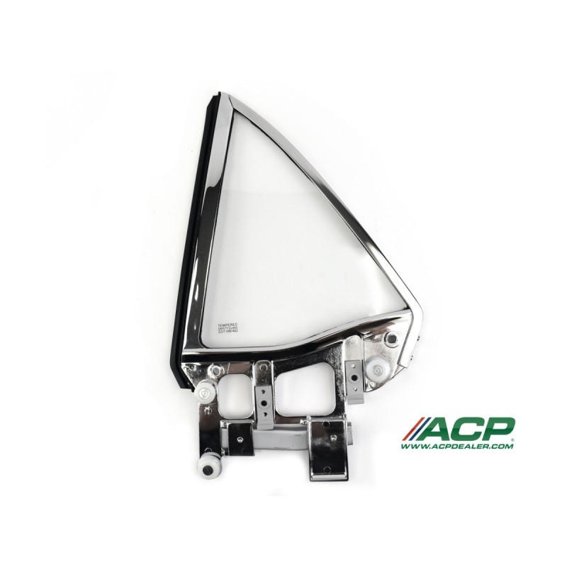 FORD MUSTANG 1967-1968 CABRIOLET QUART DE VITRE COMPLET VITRE CLAIR COTE GAUCHE COTE CONDUCTEUR quarter window complete assembly