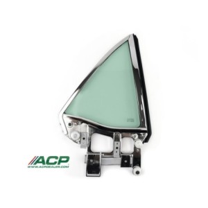 FORD MUSTANG 1967-1968 CABRIOLET QUART DE VITRE COMPLET AVEC VERRE TEINTE COTE DROIT COTE PASSAGER quarter window complete assem