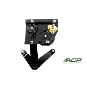 FORD MUSTANG 1968 COUPE ET CABRIOLET LEVE VITRE ARRIERE DROIT COTE PASSAGER quarter window regulator right ACP FM-BW019 C8ZZ-653