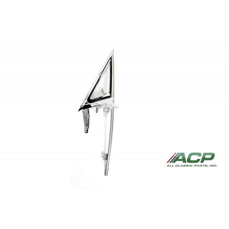 FORD MUSTANG 1965-1966 FENETRE CUSTODE DE VENTILATION COMPLETE COTE GAUCHE CLAIR vent window complete assembly with clear glass