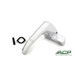 FORD MUSTANG 1967 POIGNEE DE VITRE CUSTODE GAUCHE CONDUCTEUR vent window handle left ACP FM-BVW03A C6OZ-6222917A ***