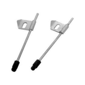 FORD MUSTANG 1964-1965 GICLEURS LAVE GLACE windshield Washer nozzles with rubber tips pair ACP FM-EW004 C5ZZ-17603-D