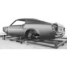 FORD MUSTANG 1969 SPORTROOF FASTBACK COQUE NEUVE body shell Musclecar gt MS69FB PORT OFFERT ! (jusqu'a 500km Offert puis 0.99 tt