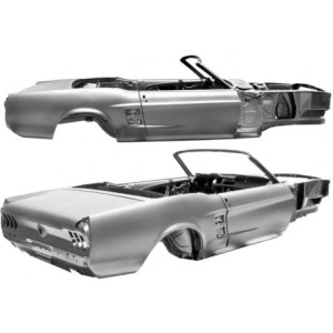 FORD MUSTANG 1967 CABRIOLET COQUE NEUVE convertible body shell Musclecar gt MS67CV PORT OFFERT ! (jusqu'a 500km Offert puis 0.99