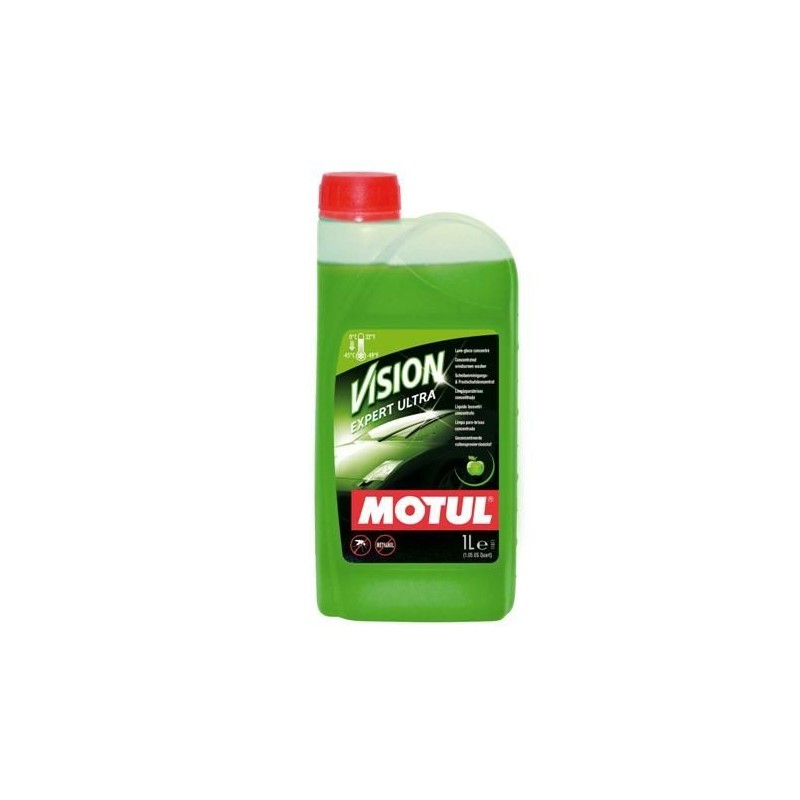 MOTUL VISION POMME CONCENTRE LIQUIDE LAVE GLACE CONCENTRE 1L 2 a 5 litres utiles suivant dilution