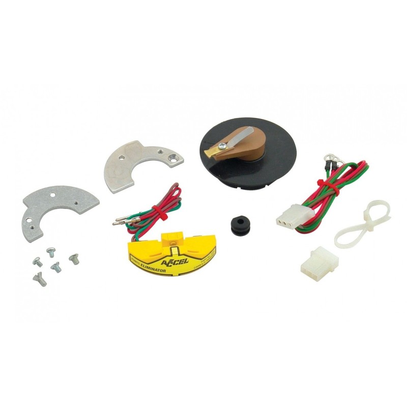FORD MUSTANG 1964-1973 V8 KIT DE CONVERSION ALLUMAGE ELECTRONIQUE POUR ALLUMEUR SIMPLE RUPTEUR Single Point Eliminator ACCEL 202