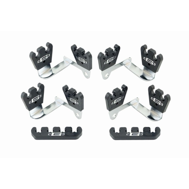 SEPARATEUR DE CABLES DE BOUGIES D ALLUMAGE CUSTOM WIRE LOOM KIT Mr Gasket 6016
