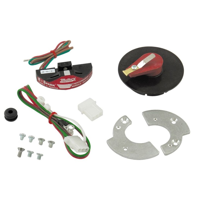 FORD MUSTANG 1964-1973 V8 KIT DE CONVERSION ALLUMAGE ELECTRONIQUE POUR ALLUMEUR SIMPLE RUPTEUR V8 E-Spark Conversion Kit Ford V8