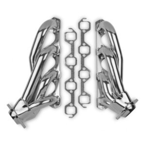 FORD MUSTANG 1964-1970 V8 260 289 302 PAIRE DE COLLECTEURS D ECHAPPEMENT COURTS CERAMIC short header ceramic Flowtech 32103FLT