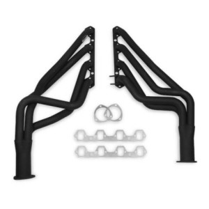 FORD MUSTANG 1969-1973 351W COLLECTEURS D ECHAPPEMENT COMPETITION NOIR Headers Painted 351 windsor Hooker 6901HKR