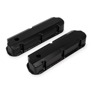 FORD MUSTANG 1964-1973 V8 260 289 302 351W PAIRE DE CACHE CULBUTEURS FAB ALUMINIUM valve cover SBF