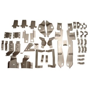FORD MUSTANG 1967-1968 FASTBACK SUPPORT ELEMENTS INTERIEUR bracket kit for body shell MUSCLECAR GT MSTML02-W