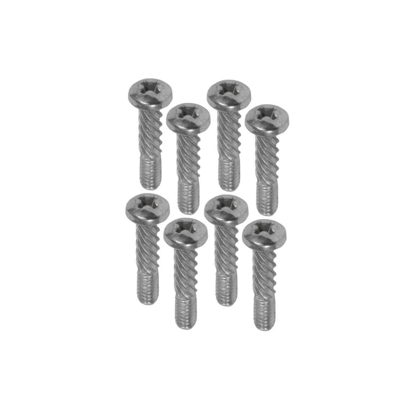FORD MUSTANG 1967-1968 KIT DE 8 VIS DE FIXATION DE LENTILLE DE FEUX ARRIÈRE Taillight Lens Screws AMK3571