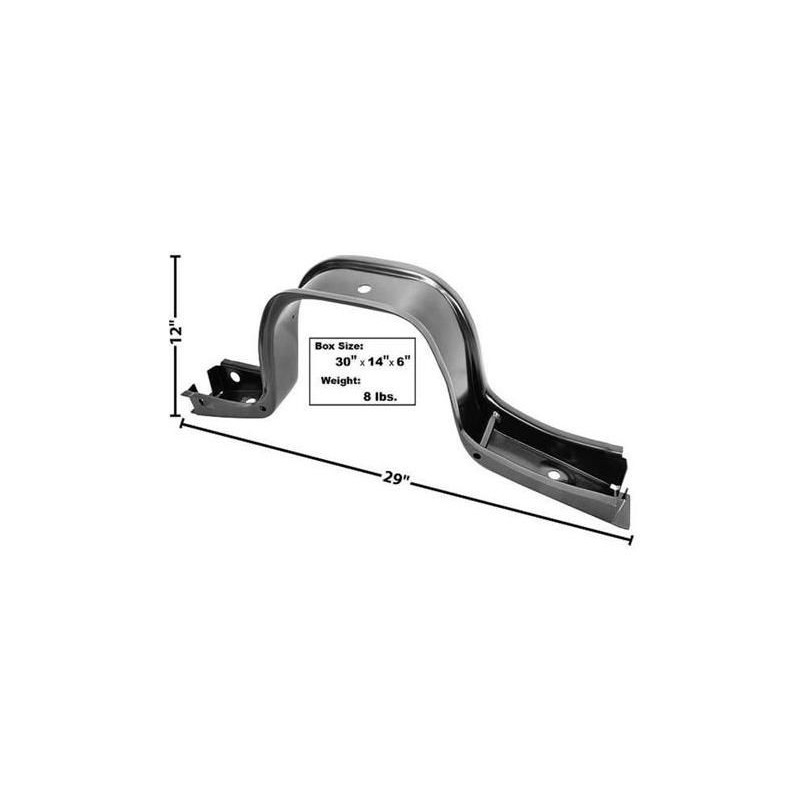 FORD MUSTANG 1965-1970 SUPPORT DE PLANCHER ETENDU POUR BOITE MANUELLE 6 RAPPORTS Front Floor Crossmember Extended For 6-Speed Ma