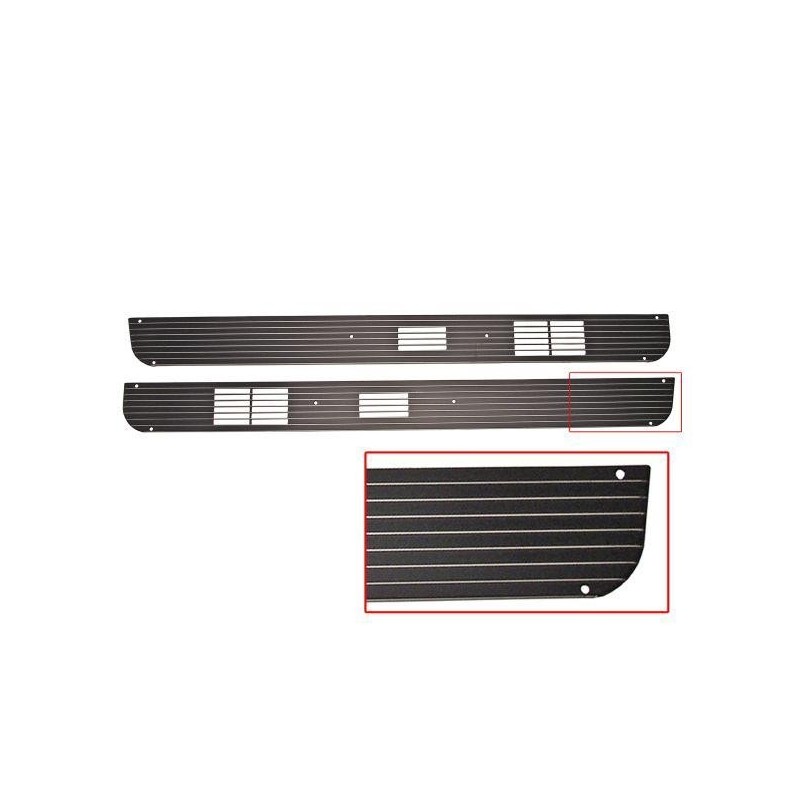 FORD MUSTANG 1967-1968 GRILLES DE HAUT PARLEURS MUSTANG DELUXE Mustang deluxe door speaker grilles SCOTT DRAKE C7ZZ-6520956-7A