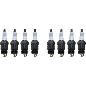 8 BOUGIES FORD MUSTANG V8 260 289 302 351 W 390 427 1964-1973 (version grosses bougies prise sur clé de 21 mm) MOTORCRAFT SP420X