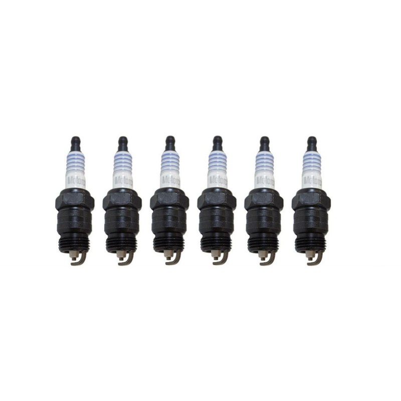 6 BOUGIES FORD MUSTANG L6 170 200 250 ci 1964-1973 (version grosses bougies prise sur clé de 21 mm) MOTORCRAFT SP420X SP-420 BSF