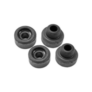 FORD MUSTANG 1964-1966 KIT DE SILENT BLOC POUR BARRE TIRAN Strut bushings with washers and nuts SCOTT DRAKE C4DZ-3A187-A