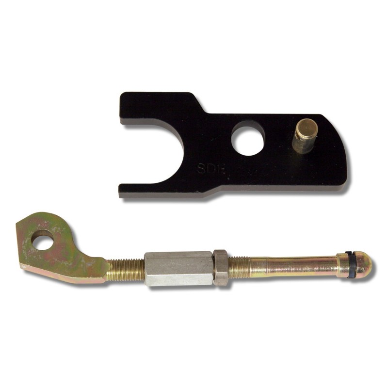 FORD MUSTANG 1964-1968 BIELLETTE AJUSTABLE DE PEDALE AU MAITRE CYLINDRE adjustable manual disc brake push rod set SCOTT DRAKE A2