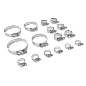 FORD MUSTANG 1964-1973 V8 SMALL BLOCK SET DE COLLIERS DE SERRAGE Stainless Steel FoMoCo Hose Clamp Kit SCOTT DRAKE 8287-SBFK