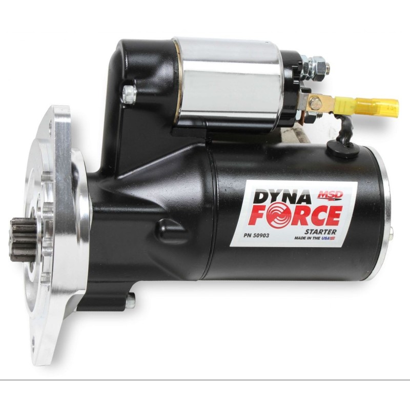 DYNAFORCE DEMARREUR NOIR FORD V8 289 302 351W (with 3/4 depth ring gear) Starter Small Block MSD 50903