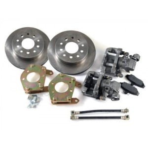FORD MUSTANG 1964-1973 SSBC KIT DE CONVERSION FREINAGE ARRIERE POUR ARBRE 28 CANNELURES Rear disc brake conversion kit 28 spline