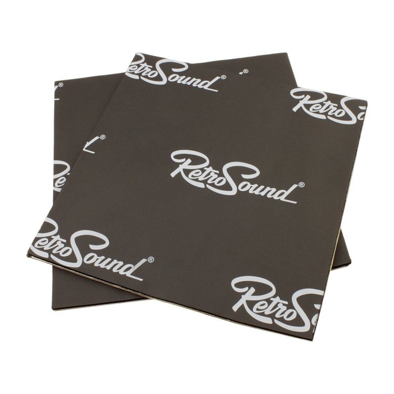 FORD MUSTANG 1964-1968 COUPE FASTBACK CABRIOLET PAIRE DE PANNEAUX D ISOLATION PHONIQUE POUR HAUTS PARLEURS KICK PANEL ( 2x 250 m