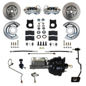 FORD MUSTANG 1970 V8 KIT DE CONVERSION DE FREINAGE ASSISTE AVEC MAITRE CYLINDRE POUR BOITE MANUELLE Power Disc Brake Conversion