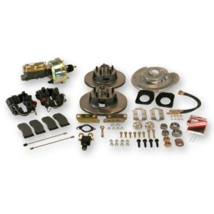 FORD MUSTANG 1964-1966 KIT DE FREINAGE DE CONVERSION ASSISTE AUTOMATIQUE AVEC MAITRE CYLINDRE Disc brake conversion kit with mas