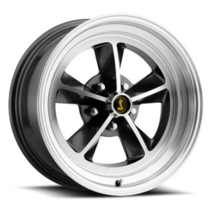 FORD MUSTANG 1964-1973 V8 JANTE LEGENDARY GT9 ALUMINIUM 17 x 7 INTERIEUR CHARBON Alloy Wheel