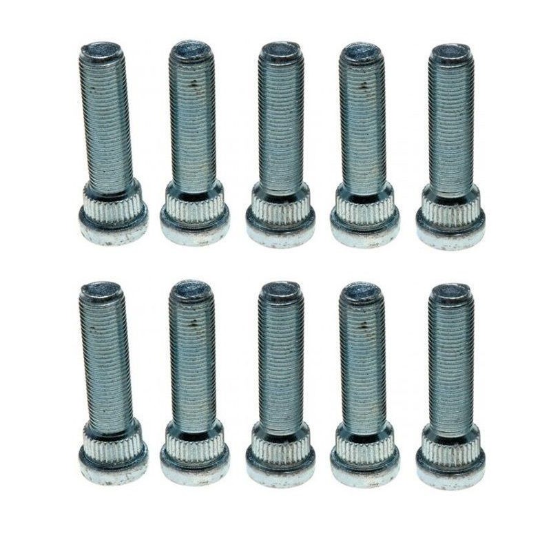 FORD MUSTANG 1964-1970 LOT DE 10 GOUJONS SUR TAMBOUR AVANT Front drum wheel stud 610085